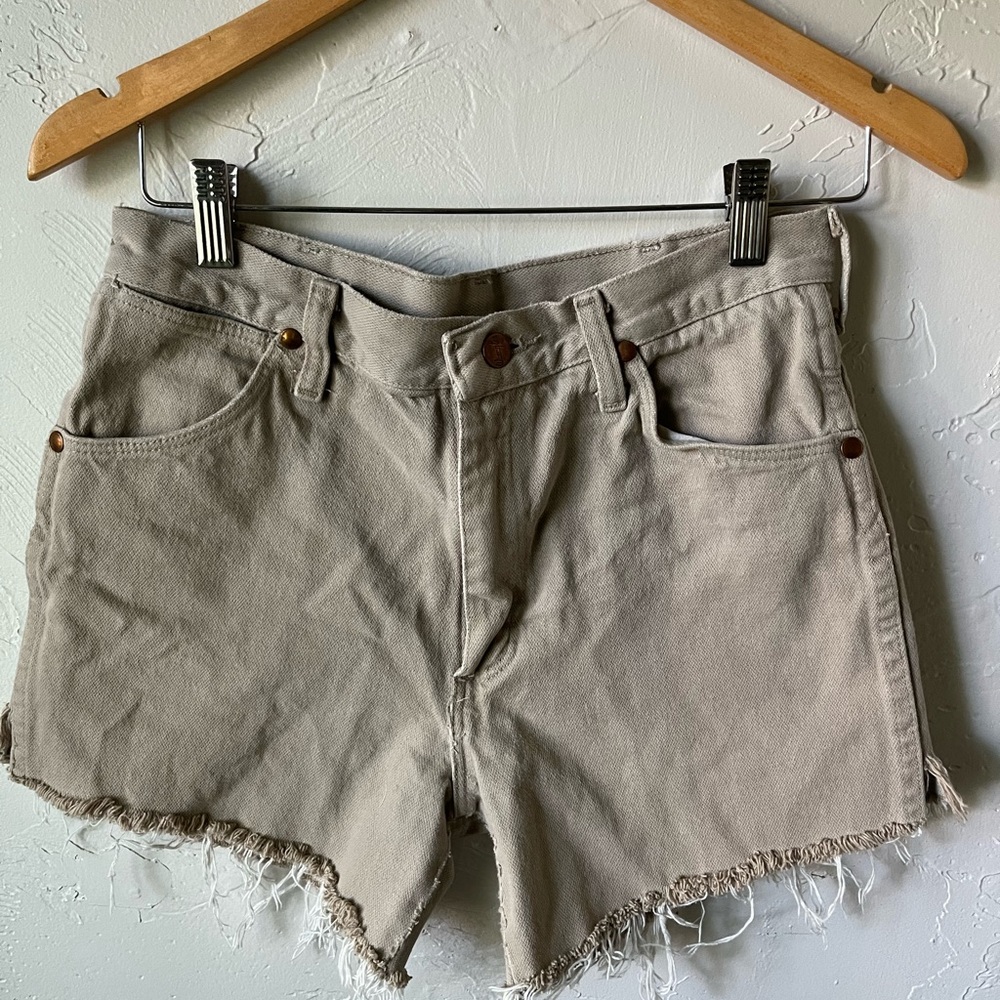 VINTAGE Wrangler cut offs